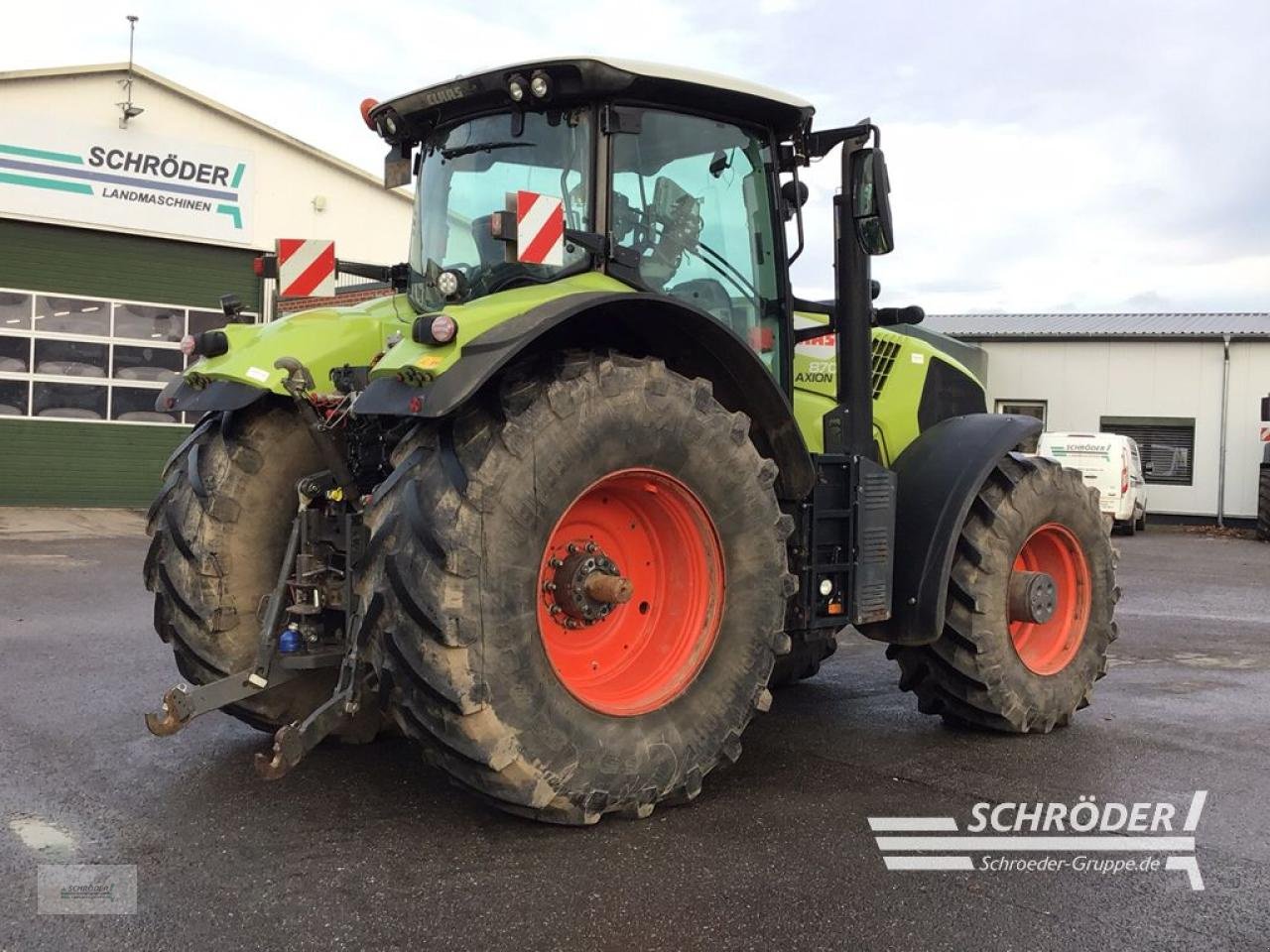 Traktor del tipo CLAAS AXION 870 CMATIC | RTK | S10 TERMINAL, Gebrauchtmaschine en Wildeshausen (Imagen 8)